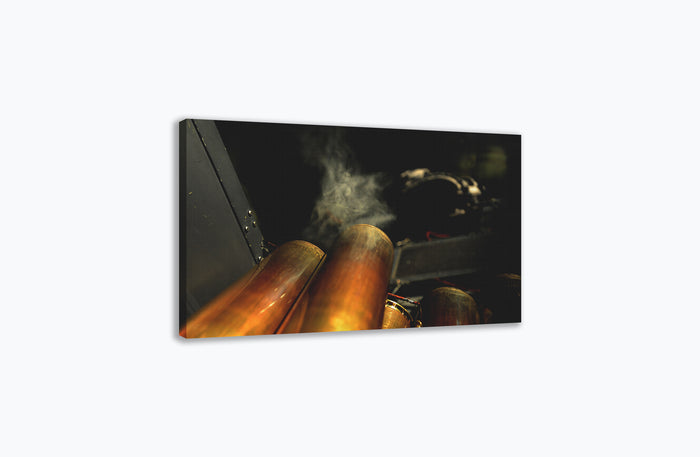 AC-130U 105MM Shells Smoking