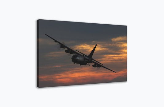 AC-130U Gunship Canvas Print Orbit