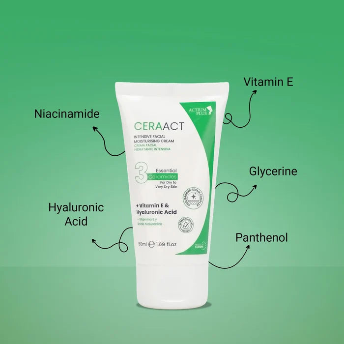 Actium Plus CERAACT Intensive Facial Moisturizing Cream