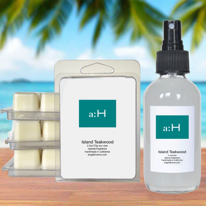 a:H - Island Teakwood - angelo:HOME - Home Fragrances