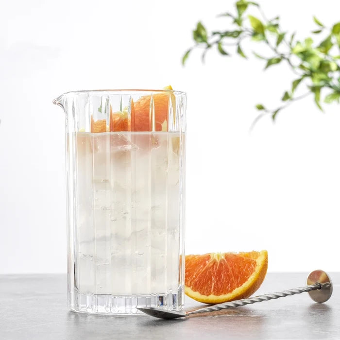 Alina Ribbed Cocktail Mixing Pitcher