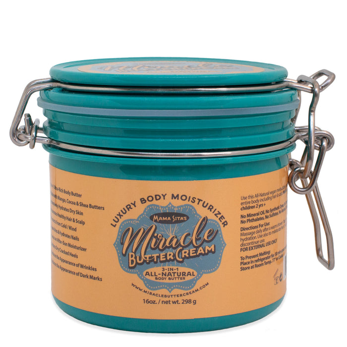Almond Milk & Honey Miracle Butter Cream 16 oz., miraclebuttercream.com