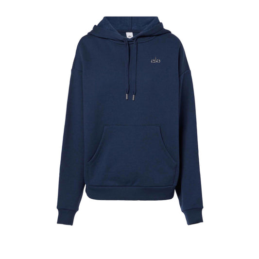 Alo Yoga Accolade Jersey Hoodie Navy