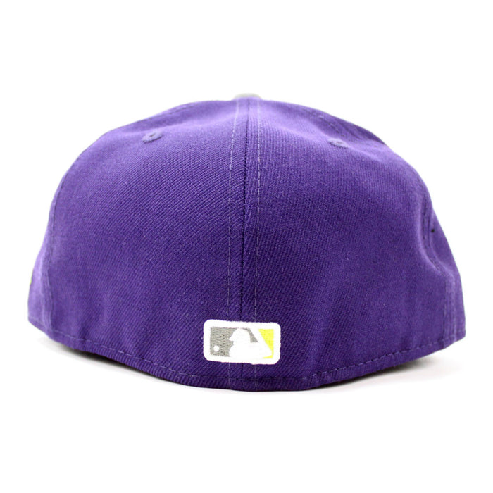 Anaheim Angels 2010 All-Star Game New Era 59Fifty Fitted Hat (Purple Gray Lime Under Brim)