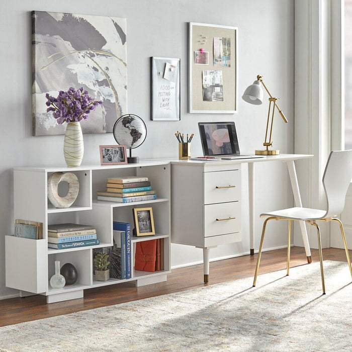 angelo:HOME Desk - Leon (White) - angelo:HOME - Tables and Storage