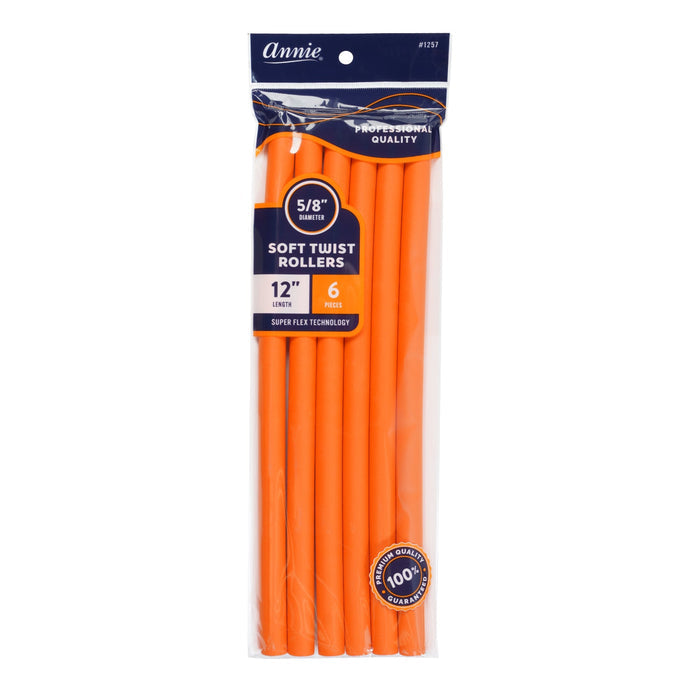 Annie Soft Twist Rollers 12" Extra Long - ikatehouse