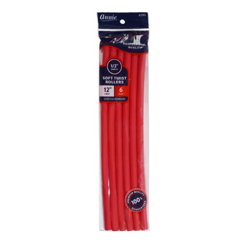 Annie Soft Twist Rollers 12" Extra Long - ikatehouse