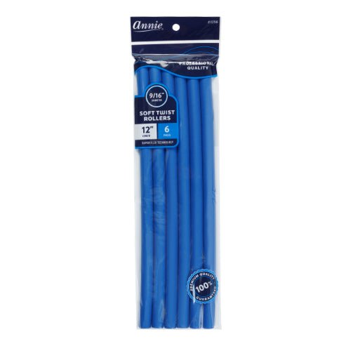 Annie Soft Twist Rollers 12" Extra Long - ikatehouse
