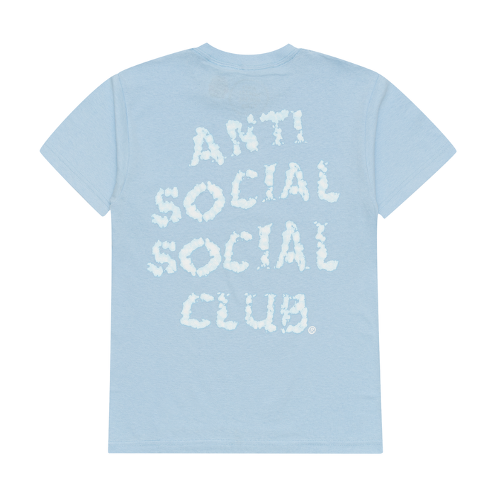 Anti Social Social Club Partly Cloudy Tee Blue