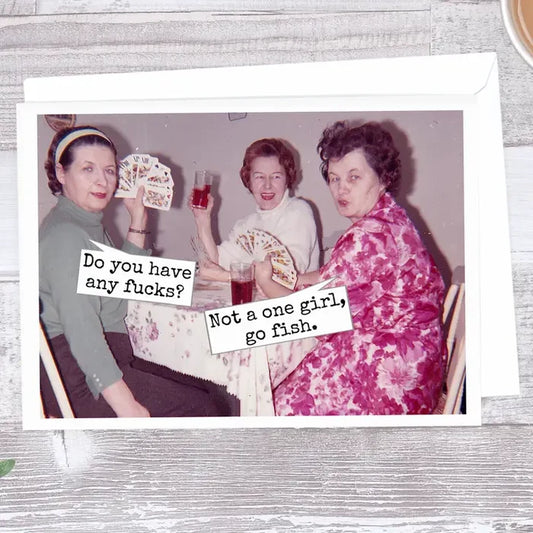 Any Fucks Friendship Card