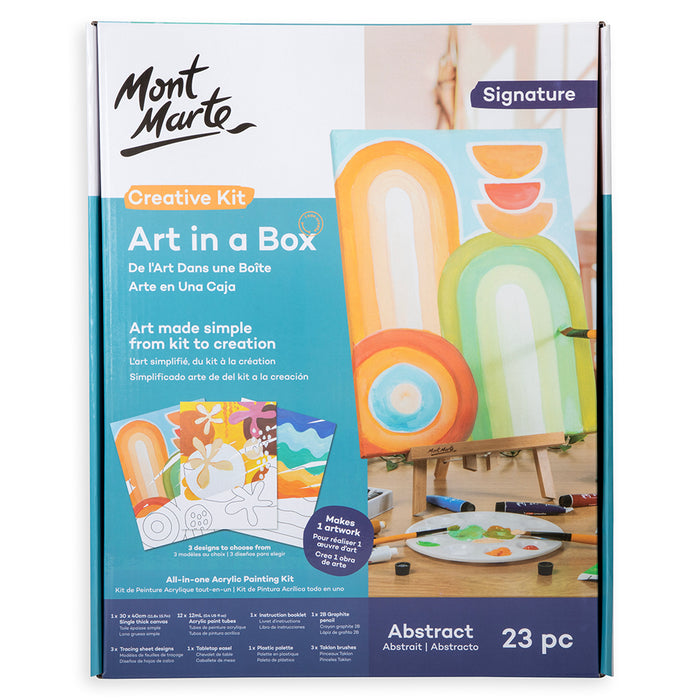 Art in a Box Creative Kit Signature 23pc - Abstract