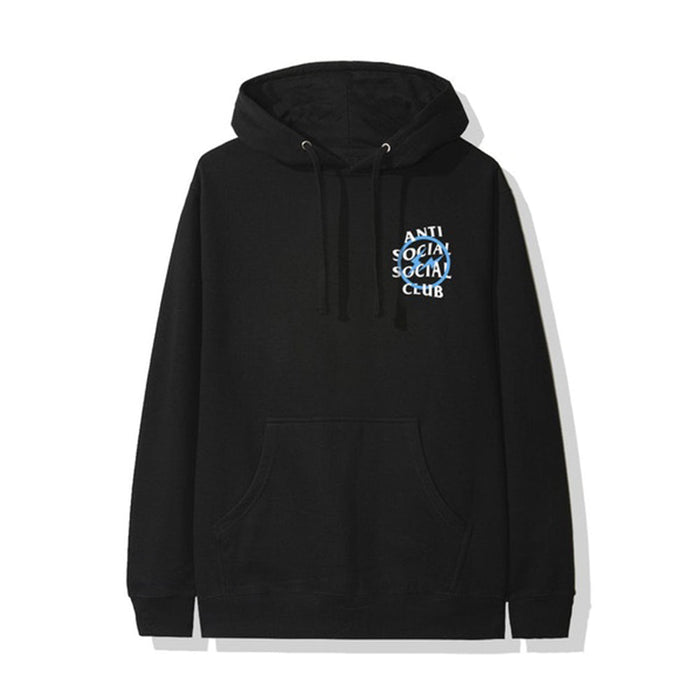 ASSC x Fragment Blue Bolt Hoodie Black