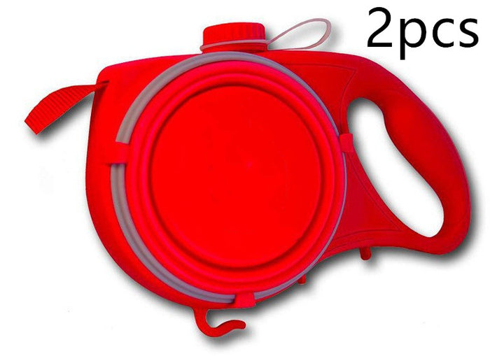 Red / No logo 2pcs