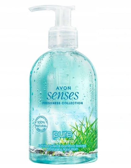 Avon Senses Freshness Collection Pure White Musk & Bamboo Leaves Hand Wash - 250ml