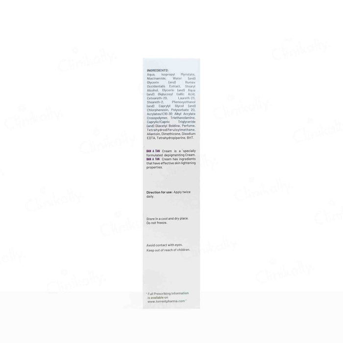 Ban A Tan Depigmenting Cream