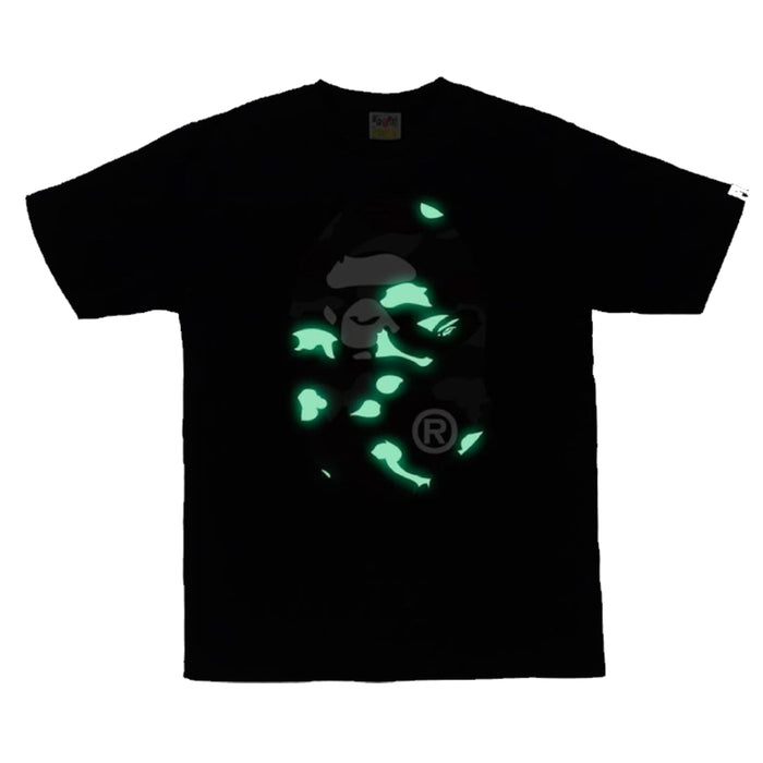 Bape City Camo Big Ape Head Tee Black/Black