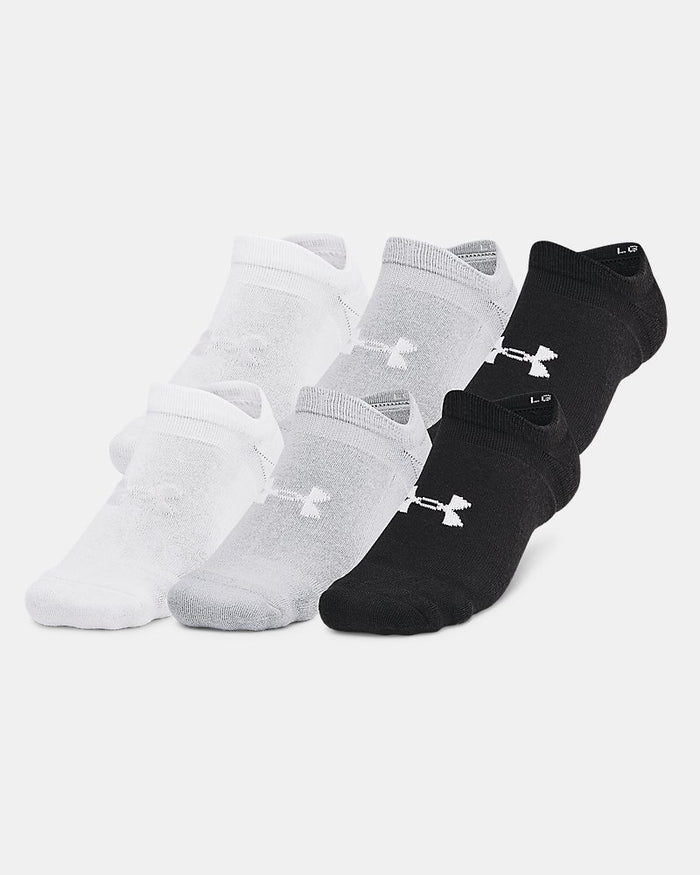 BAS UA ESSENTIAL CUSHION 6 PACK NO SHOW
