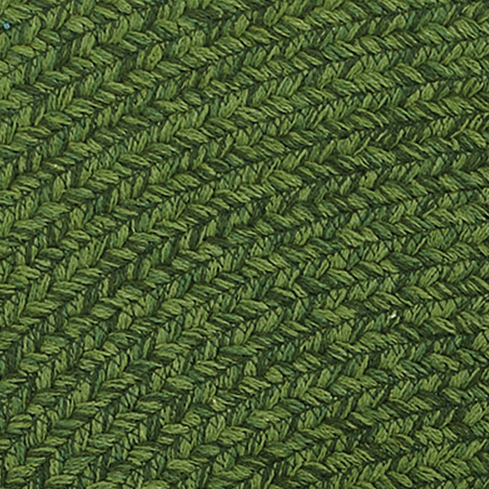 Basil Green Braided Rug-Lange General Store
