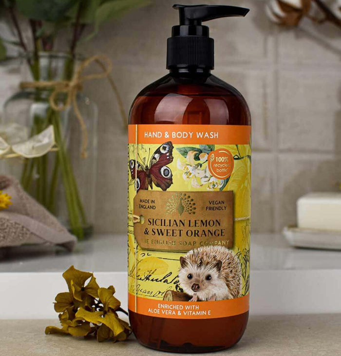 Bath and Hand Wash English Soap 500ml