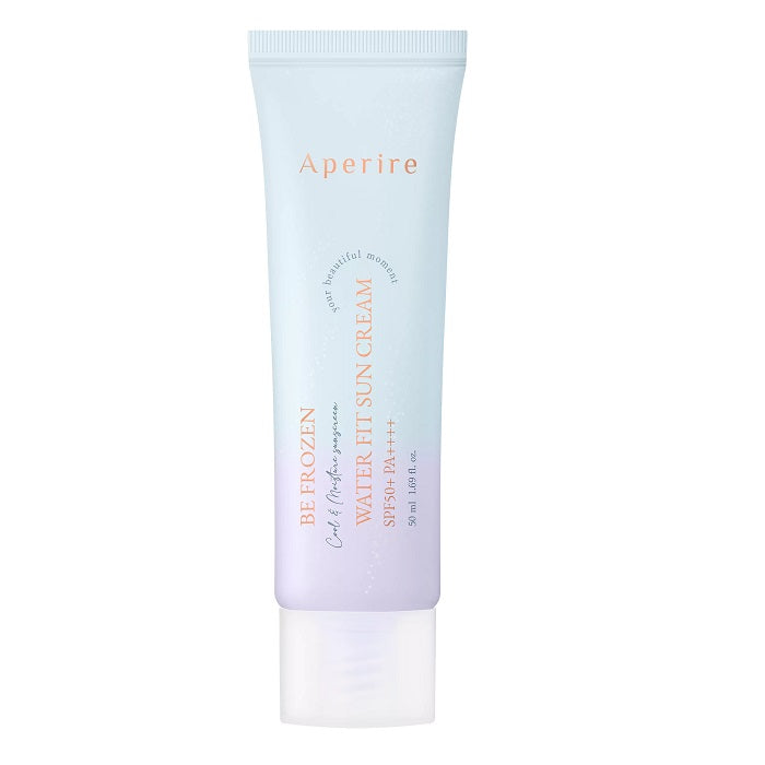 BE FROZEN WATER FIT SUN CREAM SPF50+ -  Crema Solara SPF50+ Pentru Fata Hidratanta Fara Film Alb