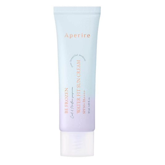 BE FROZEN WATER FIT SUN CREAM SPF50+ -  Crema Solara SPF50+ Pentru Fata Hidratanta Fara Film Alb