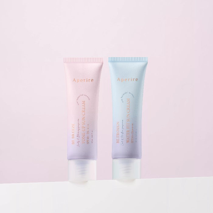 BE FROZEN WATER FIT SUN CREAM SPF50+ -  Crema Solara SPF50+ Pentru Fata Hidratanta Fara Film Alb
