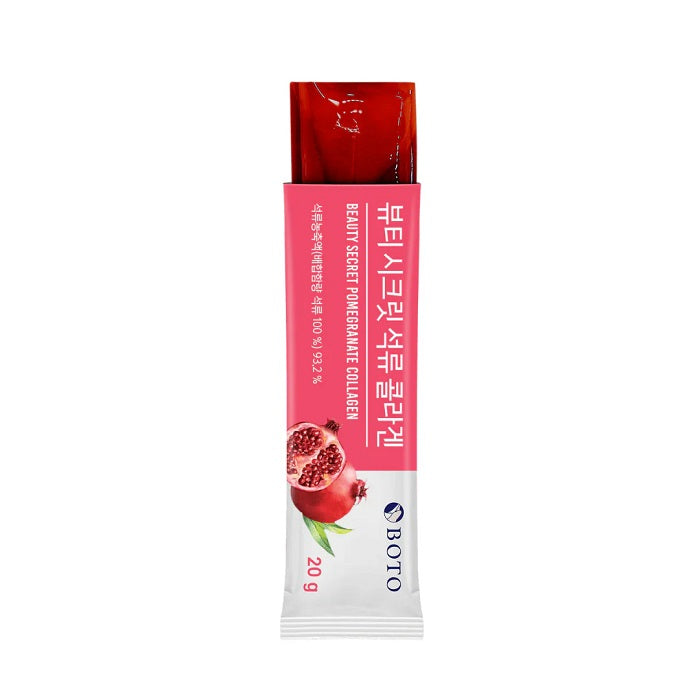 BEAUTY SECRET POMEGRANATE COLLAGEN JELLY- Supliment Alimentar Cu Colagen Sub Forma De Jelly Stick