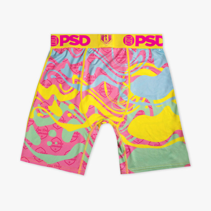 Multi-color Line Drive underwear — back view