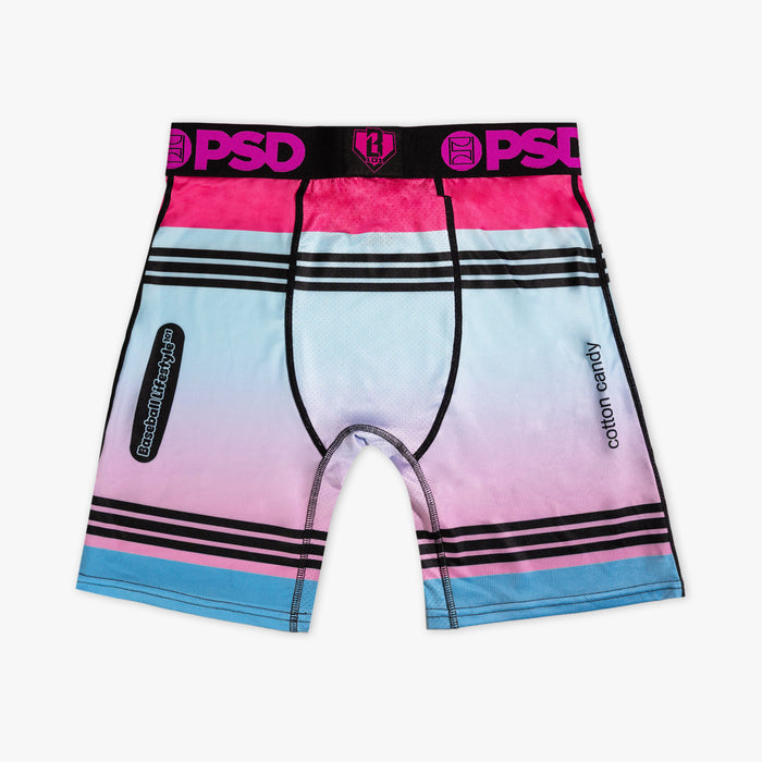 Multi-color Cotton Candy underwear — back view