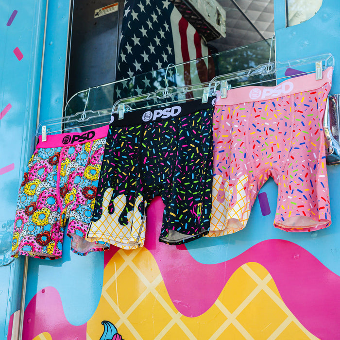 Multi-color Sweet Swing 3-pack underwear — styled product shot