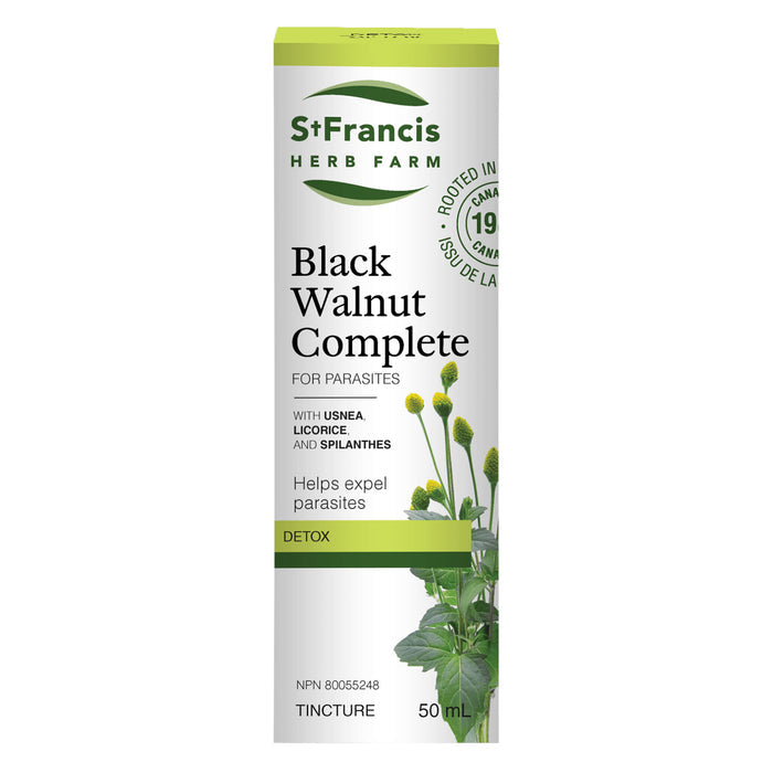 Dropper Bottle of St. Francis Black Walnut 50ml