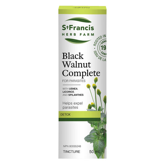 Dropper Bottle of St. Francis Black Walnut 50ml