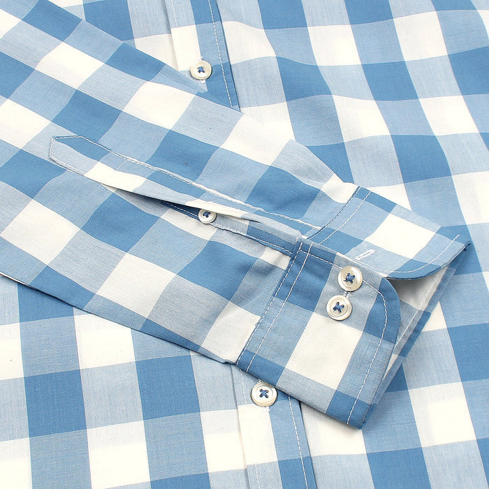 Blue Box Check Shirt