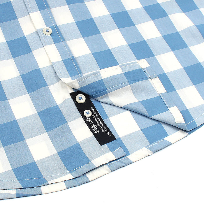 Blue Box Check Shirt