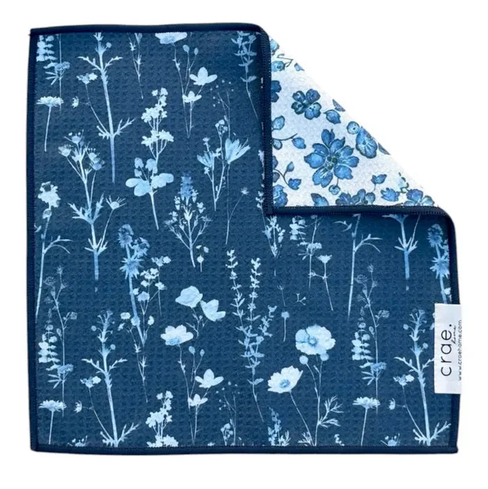 Blue Willow Crae Washcloth