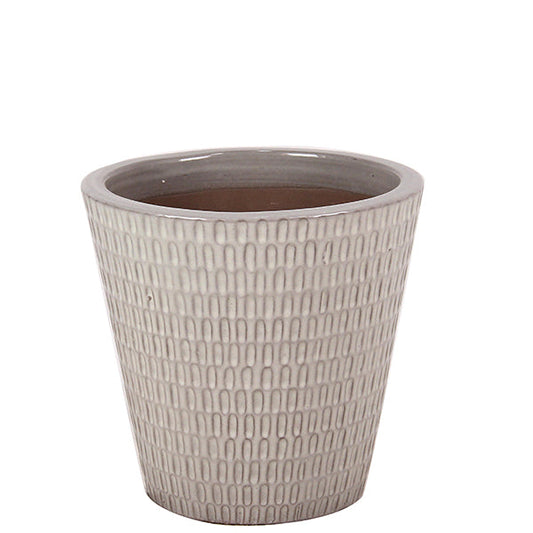 Bois Vasum Planter Set/3 Grey
