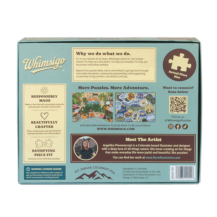 Booked For the Mountains | 500 Piece Jigsaw Puzzle