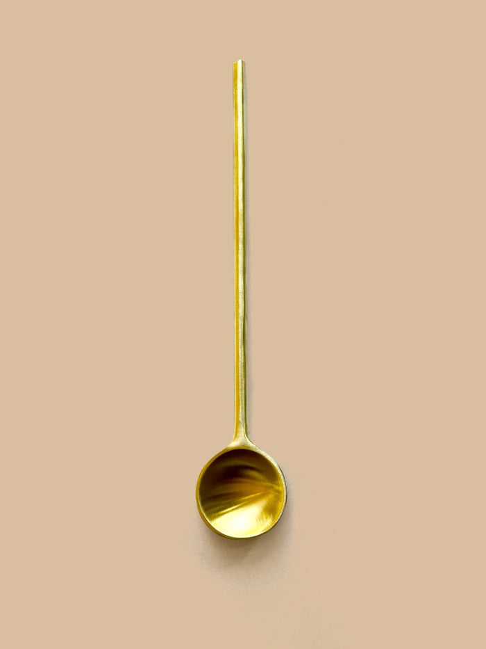 BRASS SPOON | Handmade, Solid Brass