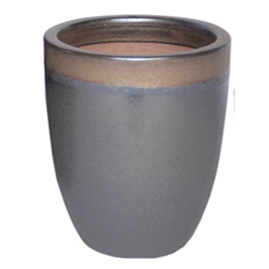 Brier Tall Planter Set Of 3 2Tone Brown/Green