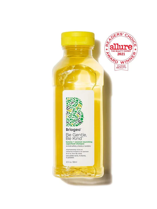 BRIOGEO  Be Gentle, Be Kind banana + coconut nourishing superfood shampoo شامبو الشعر بالموز من بريوجيو