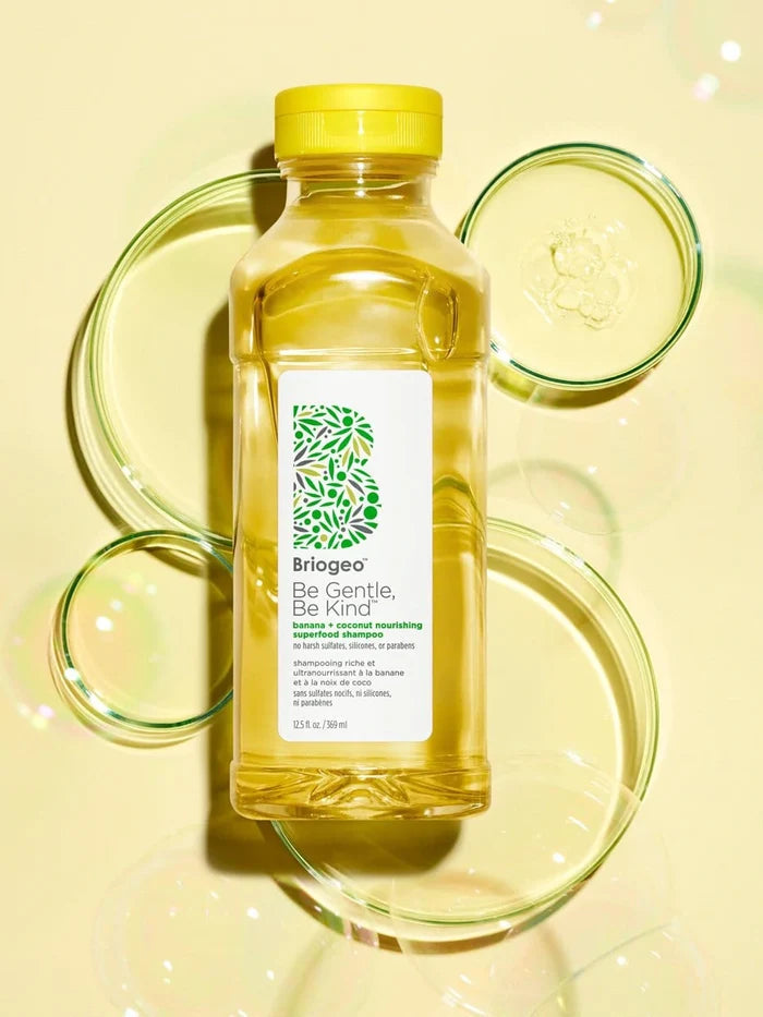 BRIOGEO  Be Gentle, Be Kind banana + coconut nourishing superfood shampoo شامبو الشعر بالموز من بريوجيو