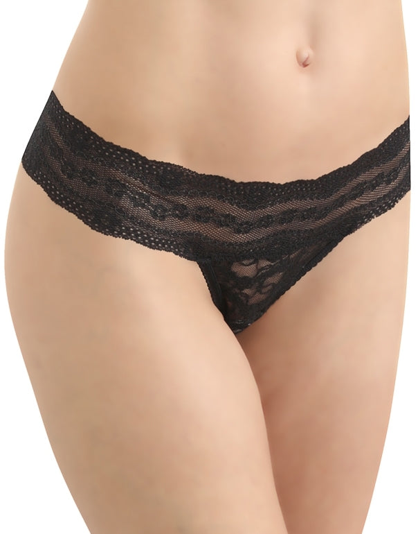 b.tempt'd by Wacoal Lace Kiss Thong Panty - 970182