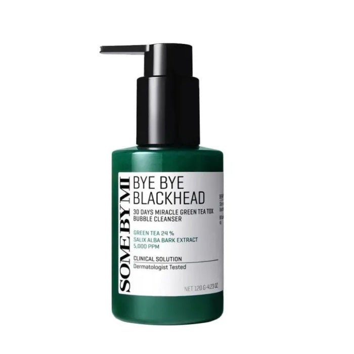 BYE BYE BLACKHEAD 30 DAYS MIRACLE GREEN TEA TOX BUBBLE CLEANSER - Spuma De Curatare Pentru Indepartare Puncte Negre - skinseen.ro