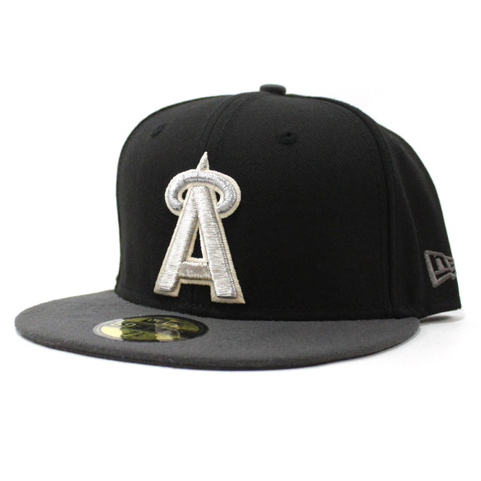 California Angels New Era 59Fifty Fitted Hat (Black Dark Gray)