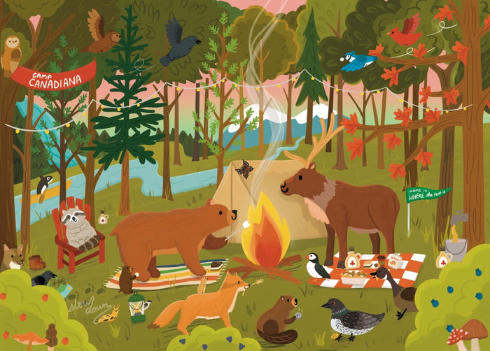 Camp Canadiana | 250 Piece Jigsaw Puzzle