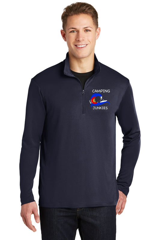 Camping Junkies Lightweight 1/4 Zip- unisex or ladies