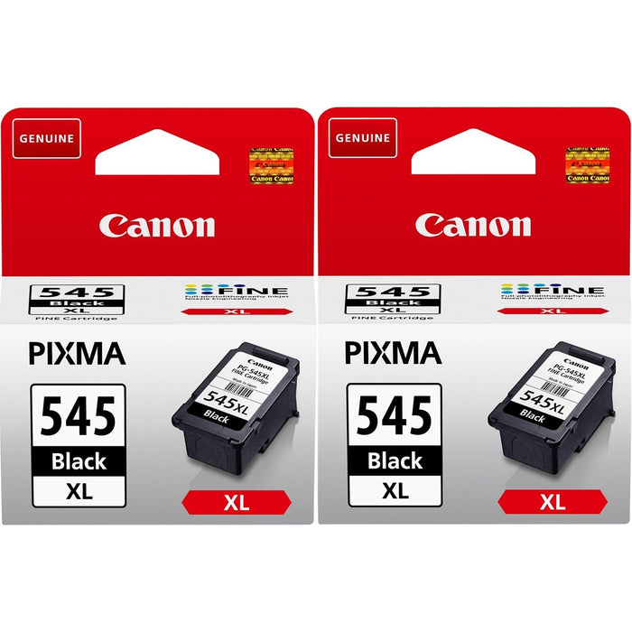 Canon PG-545XL Black Printer Ink Cartridge 2 pack - 8286B001