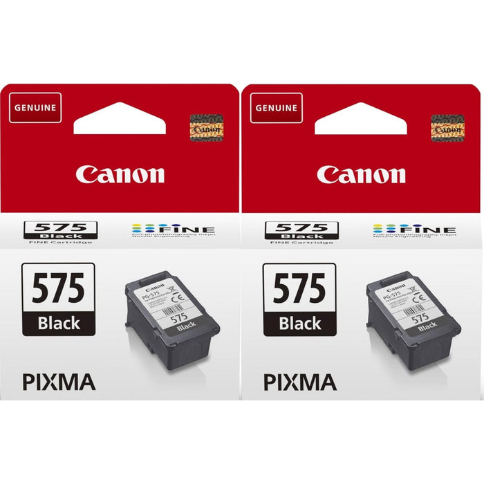 Canon PG-575 Black Printer Ink Cartridge 2 pack - 5438C001
