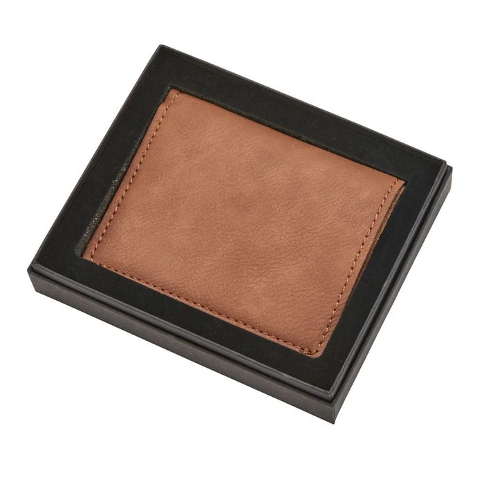 Caramel Leatherette Wallet