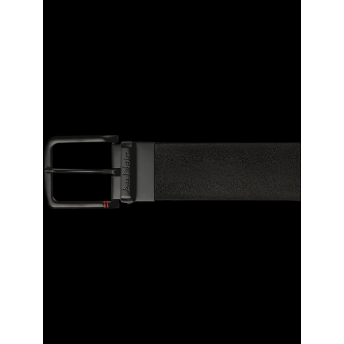 CEINTURE AU NOIR STRAUSS REVERSIBLE 40MM